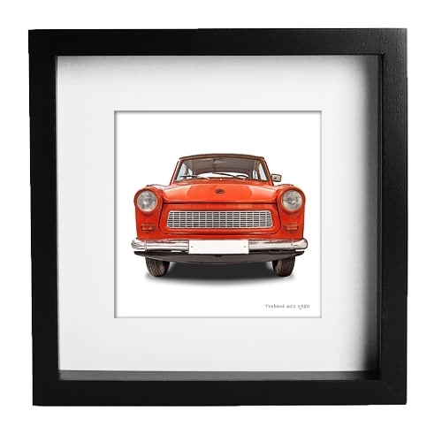 Trabant Kunstdruck Historische Fahrzeuge Museumqualität